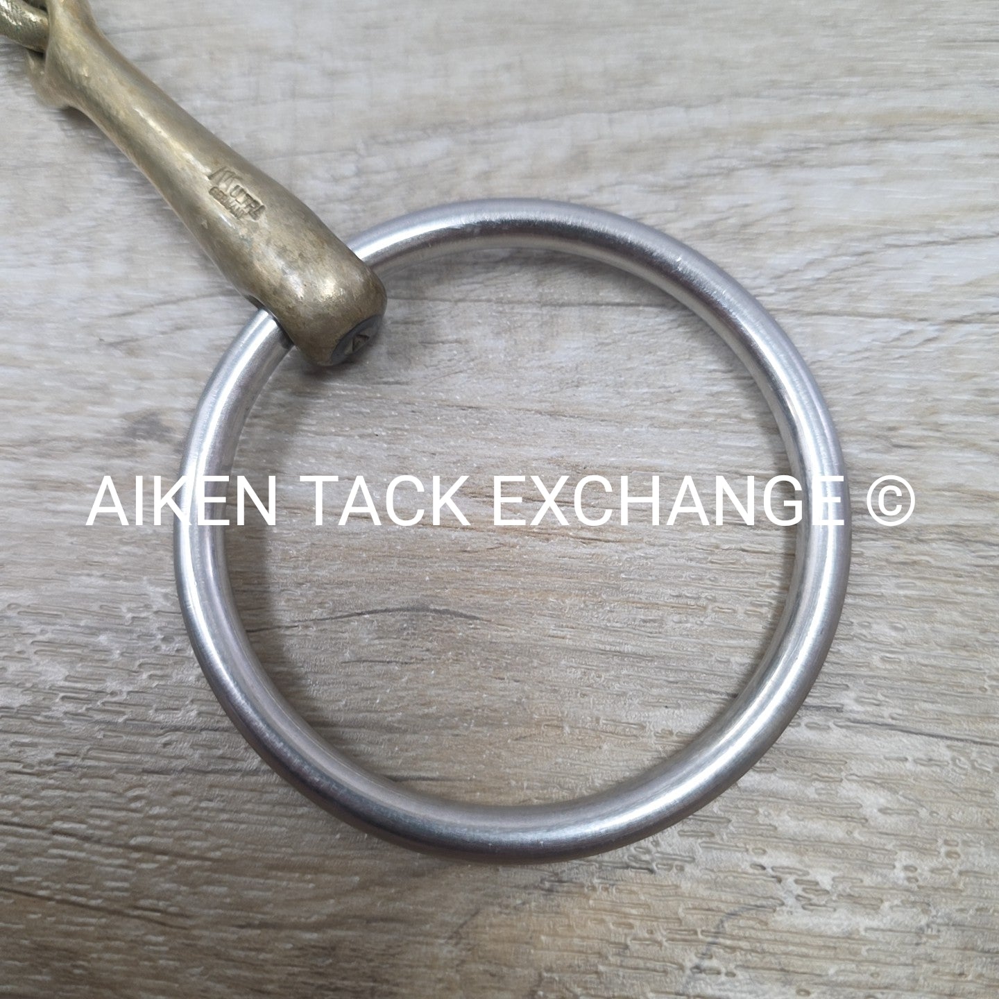 Herm Sprenger KK Ultra Sensogan Double Joint Loose Ring Bit 5.75"