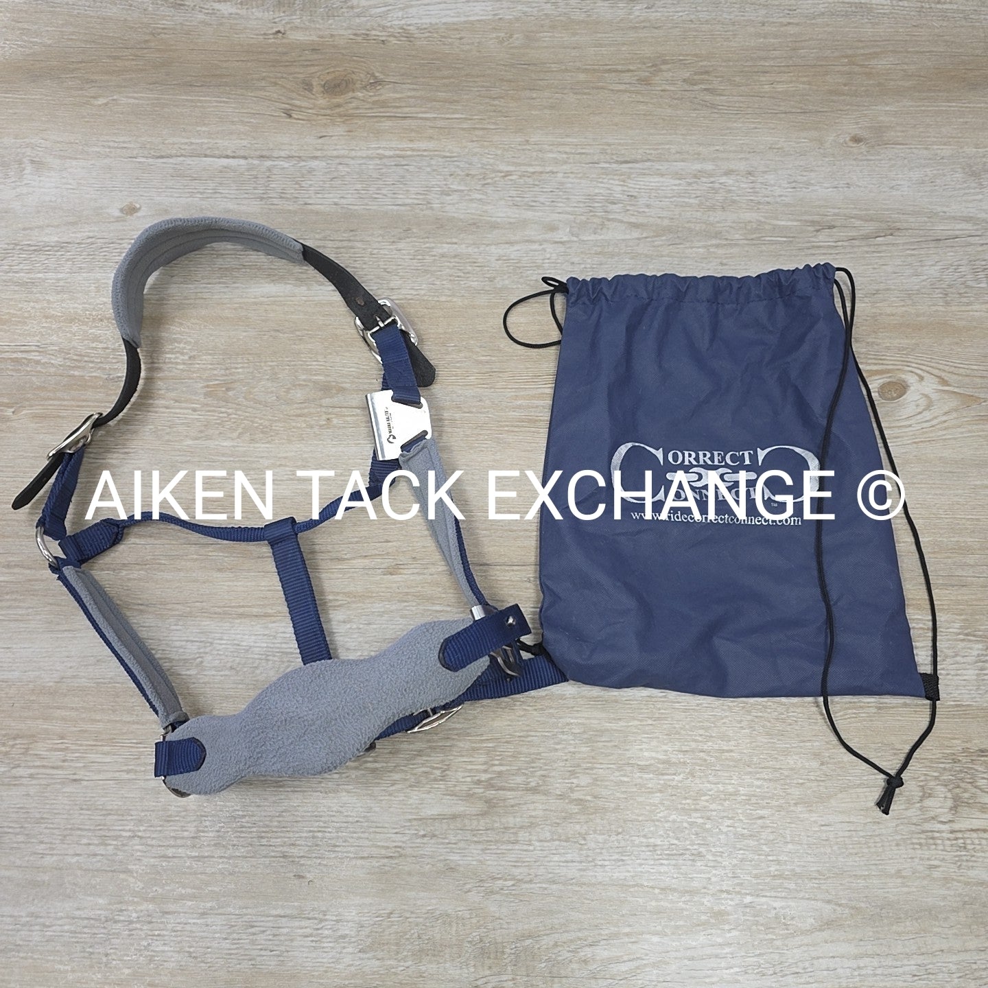 Correct Connect Magna Halter with Fleece & Leather Breakaway, Oversize