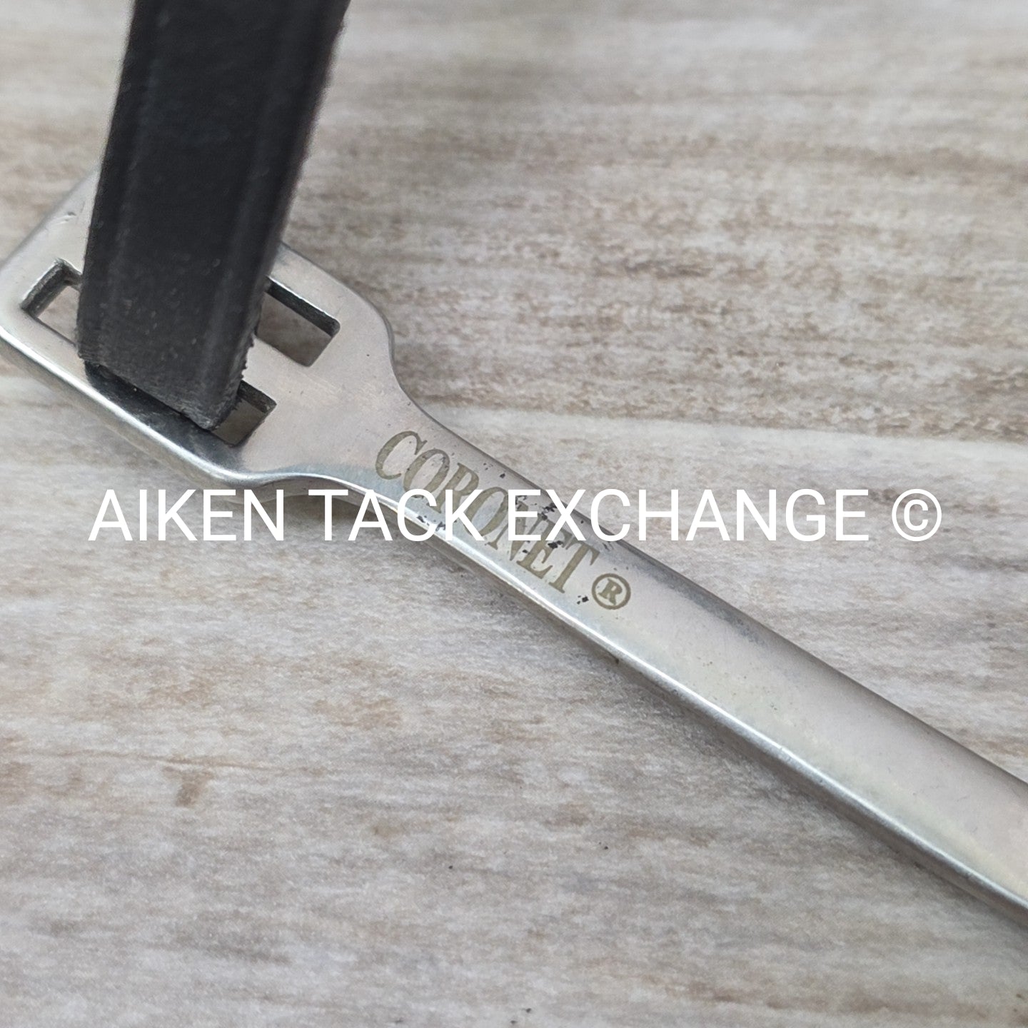 Coronet Soft Touch Roller Spurs with Leather Spur Straps