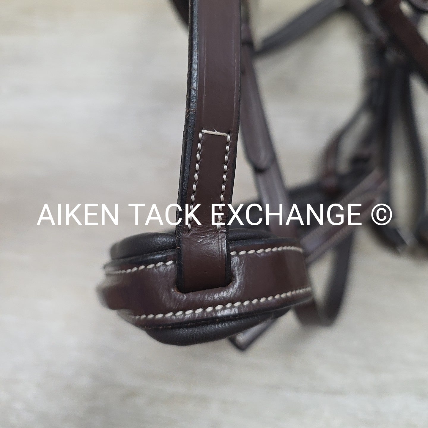 KL Select Black Oak Laurel Bridle with Matching Reins, Size Cob