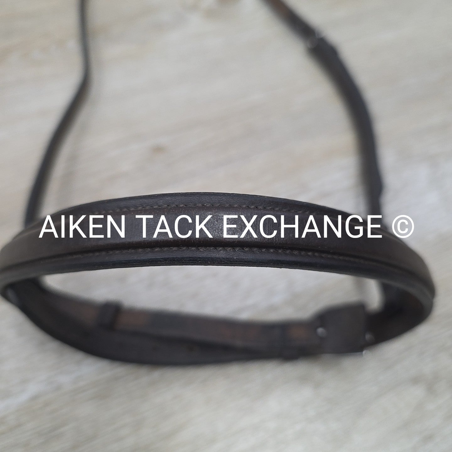 BARGAIN BUNDLE: 2 Plain Raised Nosebands, Size Full, Tory Leather Bitless Noseba