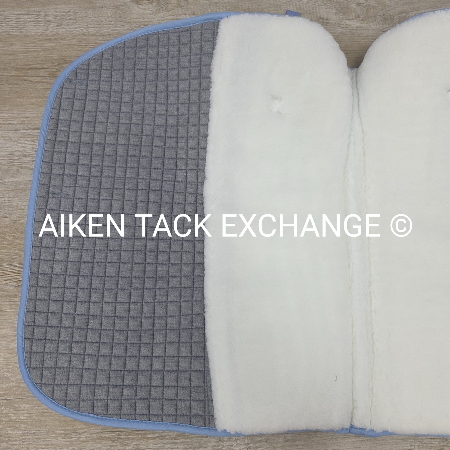 PRI Continental Double Back Dressage Saddle Pad, Cotton Quilt w/ Fleece Lining