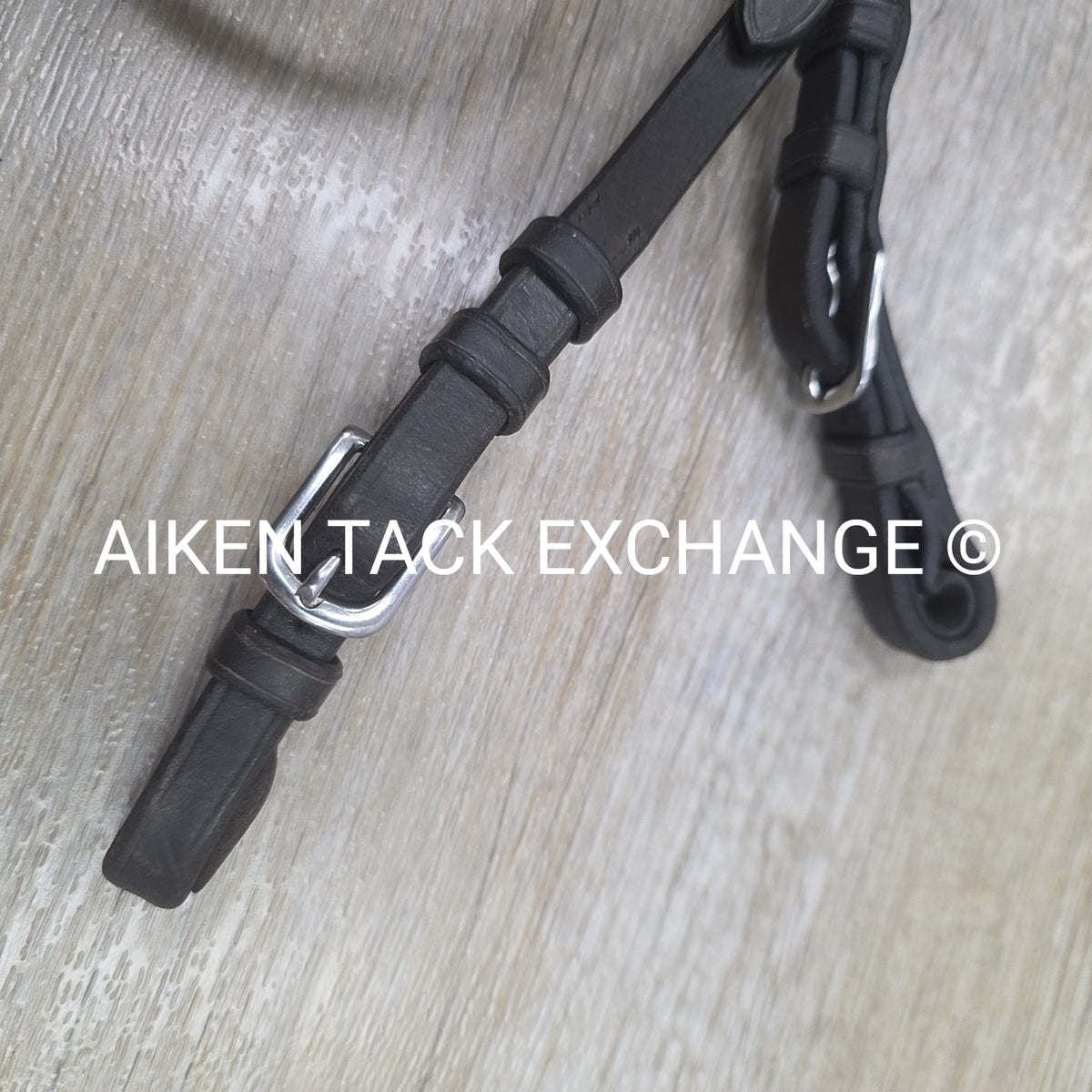 Avalon Plain Raised Bridle, No Noseband, No Reins, Brown, Size X-Full