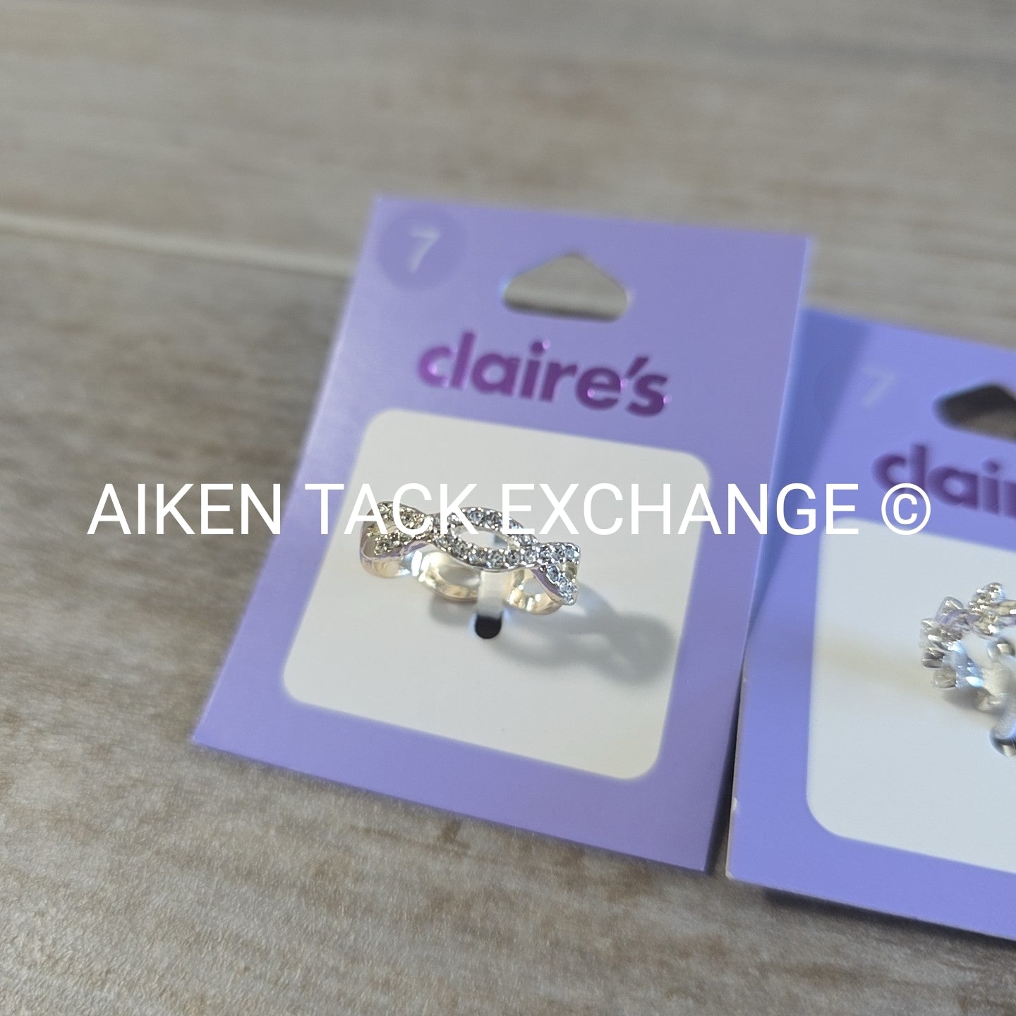 Claire's Rings (2) - Size 7