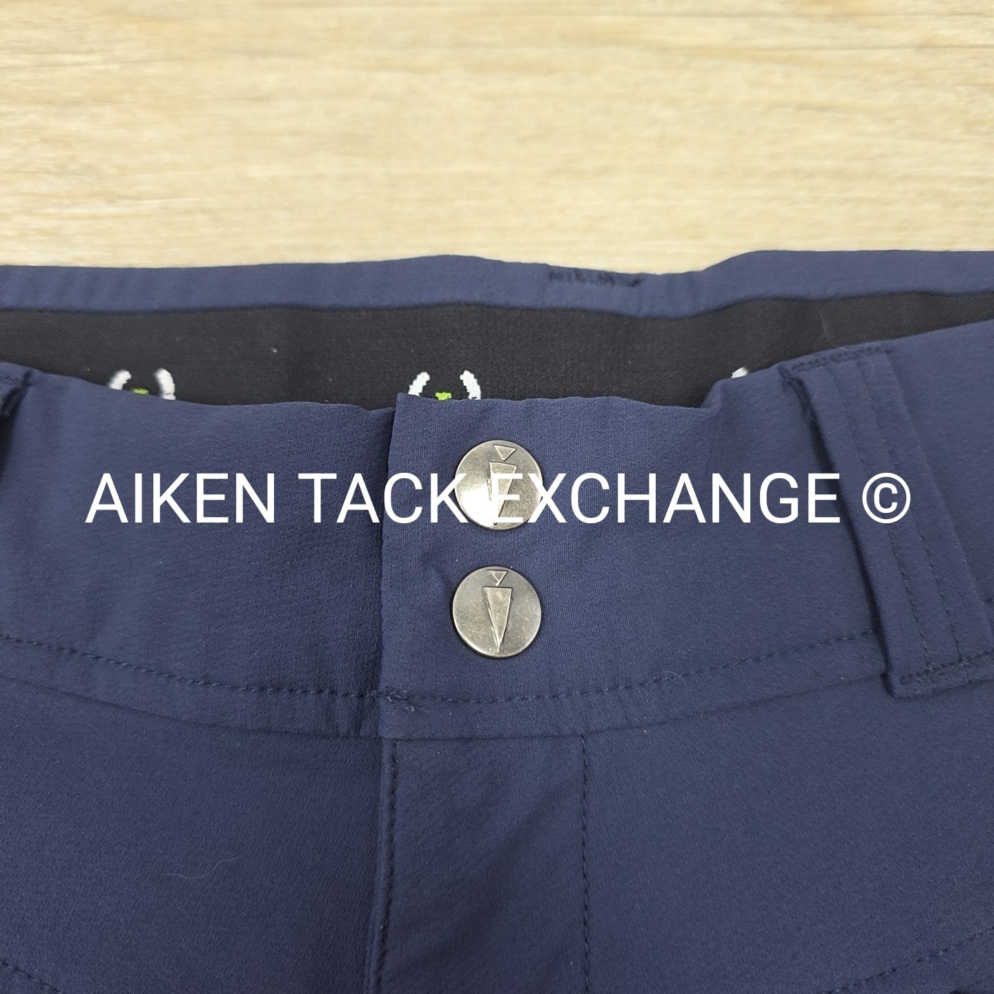 Kerrits Cross Over Knee Patch Breeches, Size Medium Petit