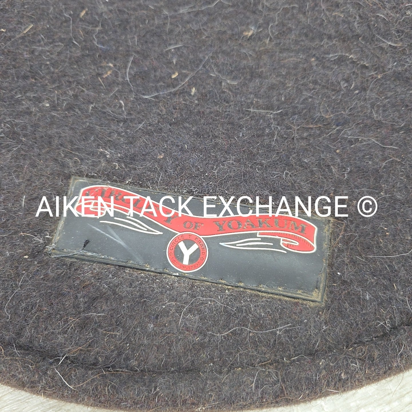 Circle Y Contour Felt Western Saddle Pad
