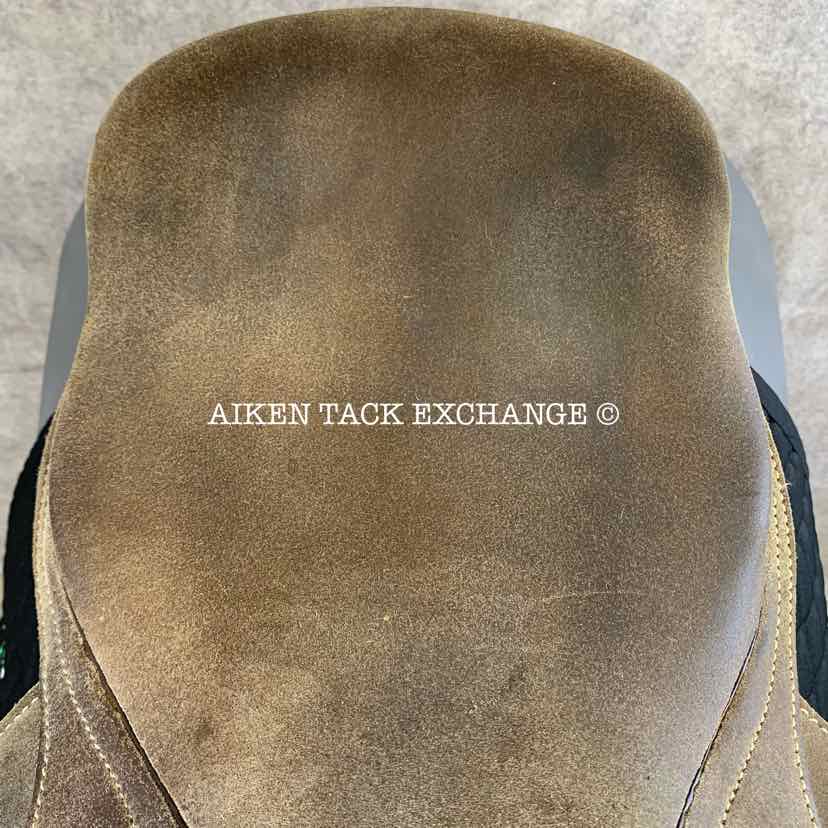 Gladiator Polo Saddle, 18" Seat, Narrow Tree, Foam Panels, Comes with Stirrups & Leathers