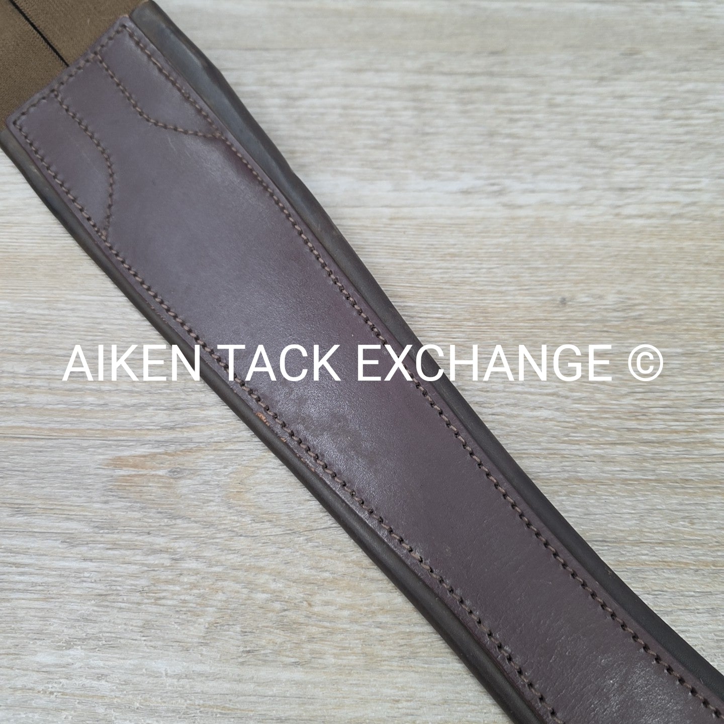 Harmohn Kraft Regal Girth with Single End Elastic, Brown, 50"