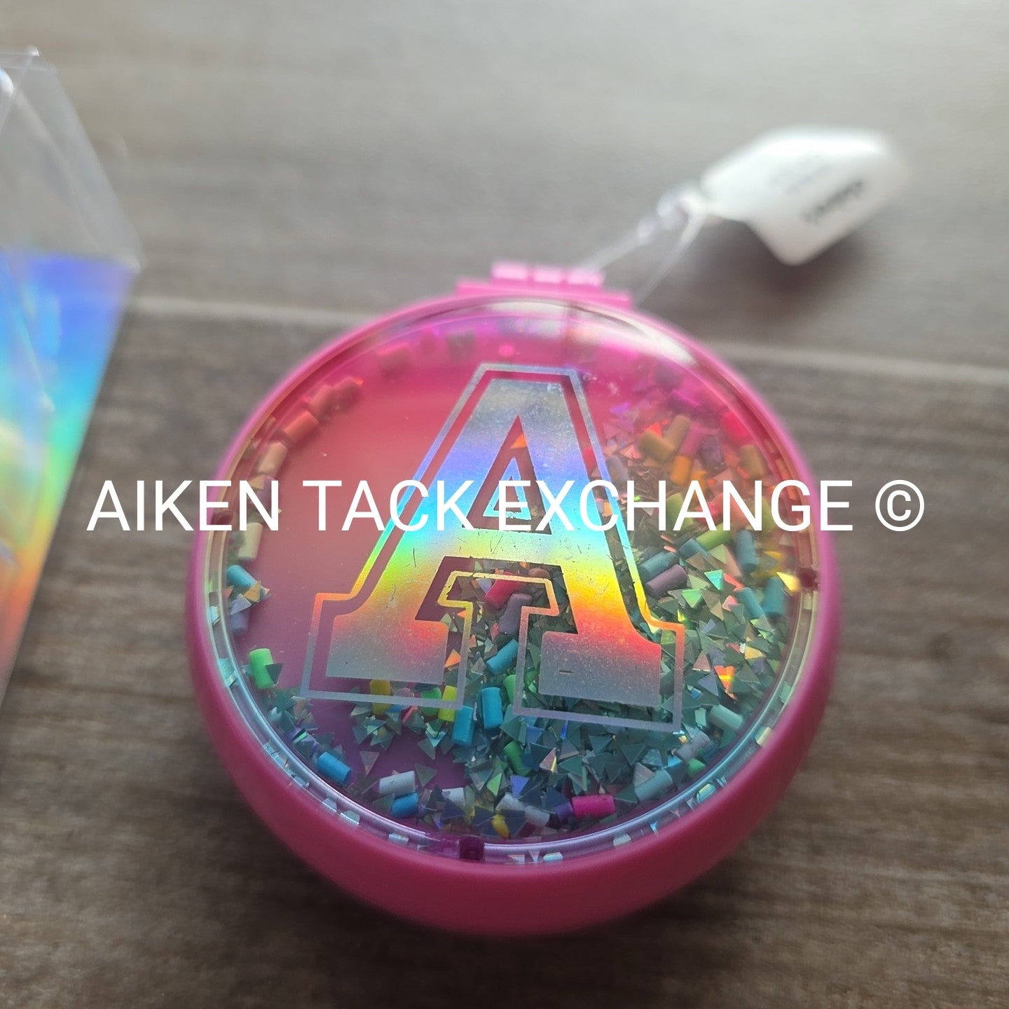 Claire's Lip Balm & Brush Set - Letter A