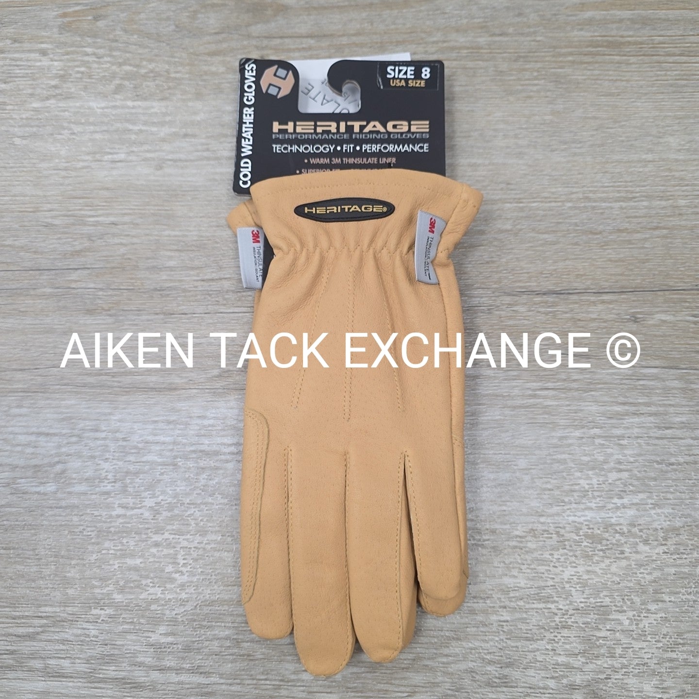 Heritage Cold Weather Gloves, Size 8