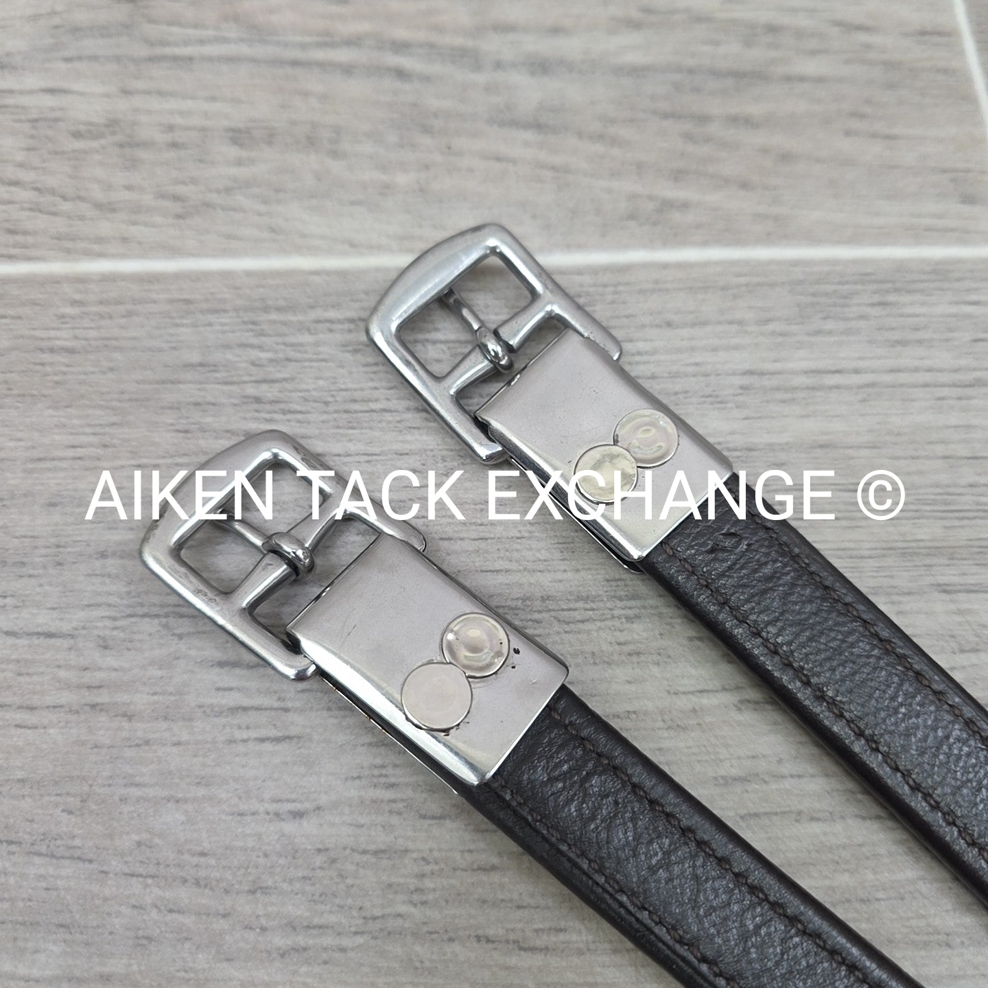 KL Select Black Oak Stirrup Leathers, 42"
