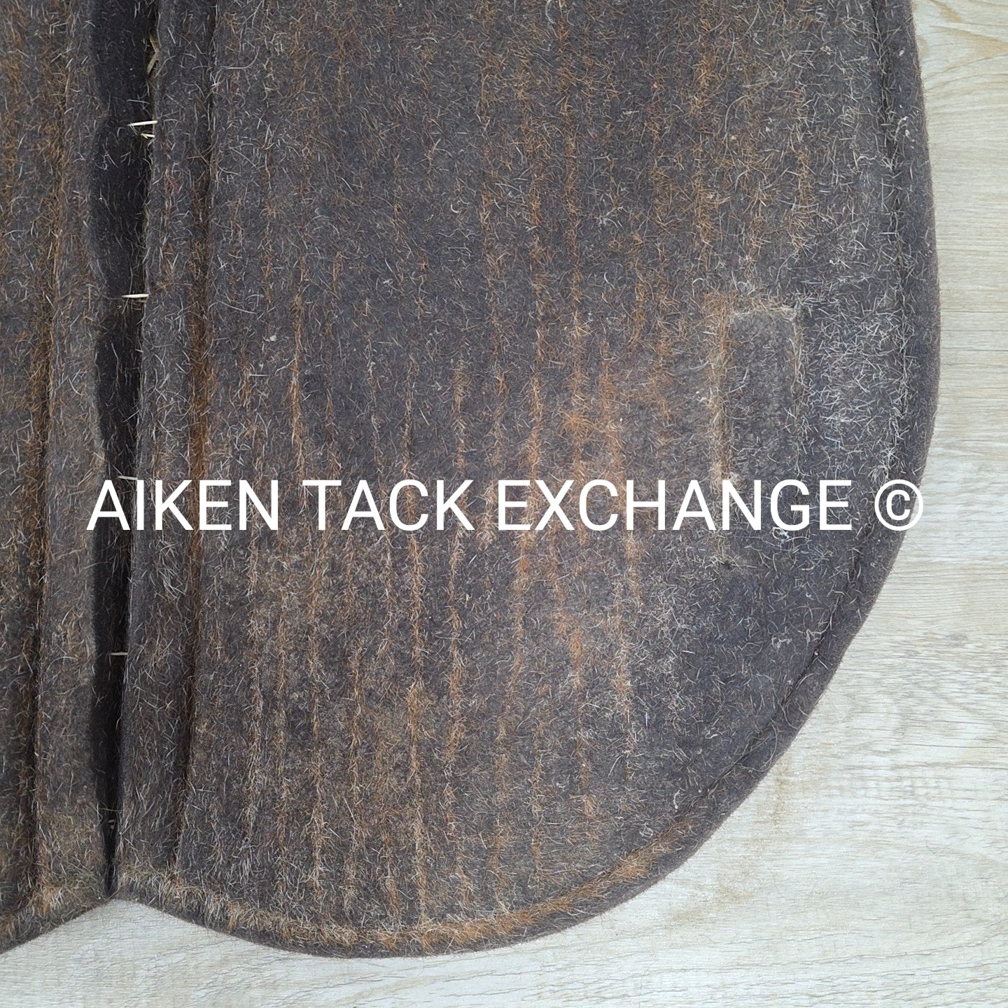 Circle Y Contour Felt Western Saddle Pad