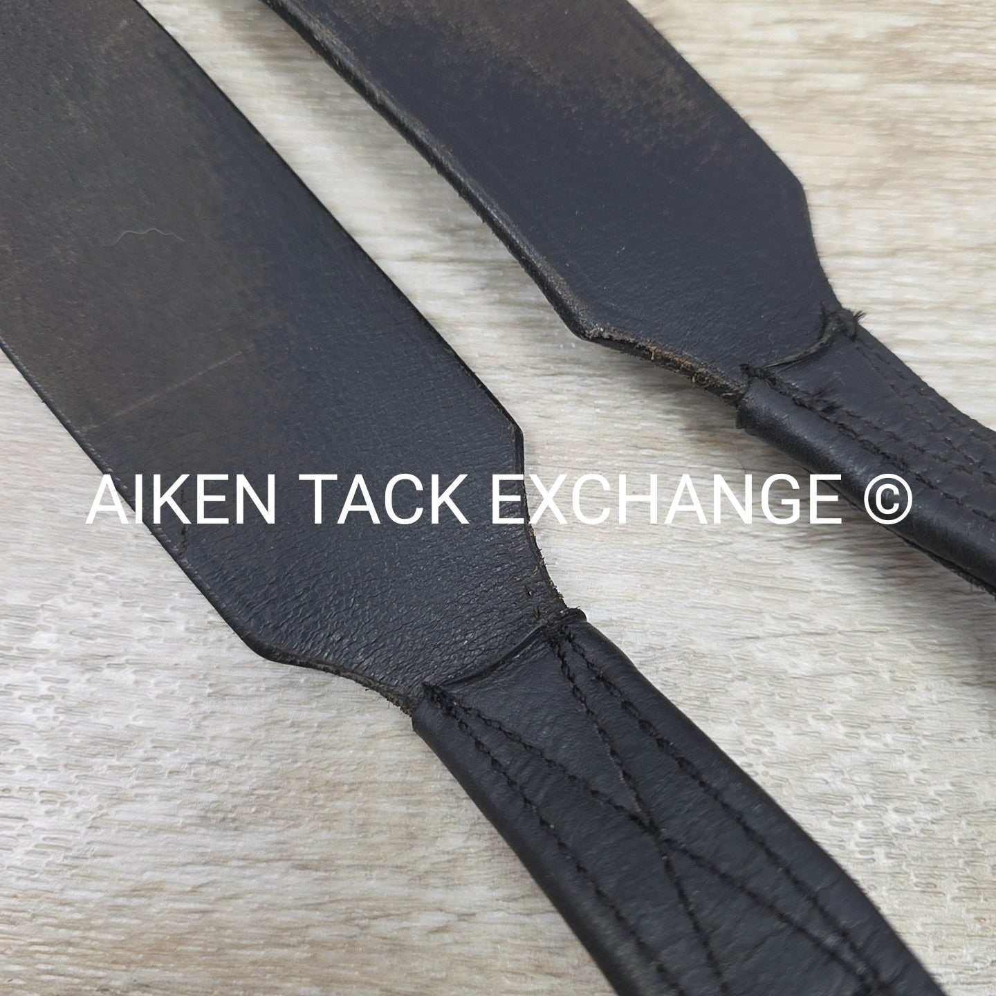 Total Saddle Fit Stability Stirrup Leathers, Black, 60"