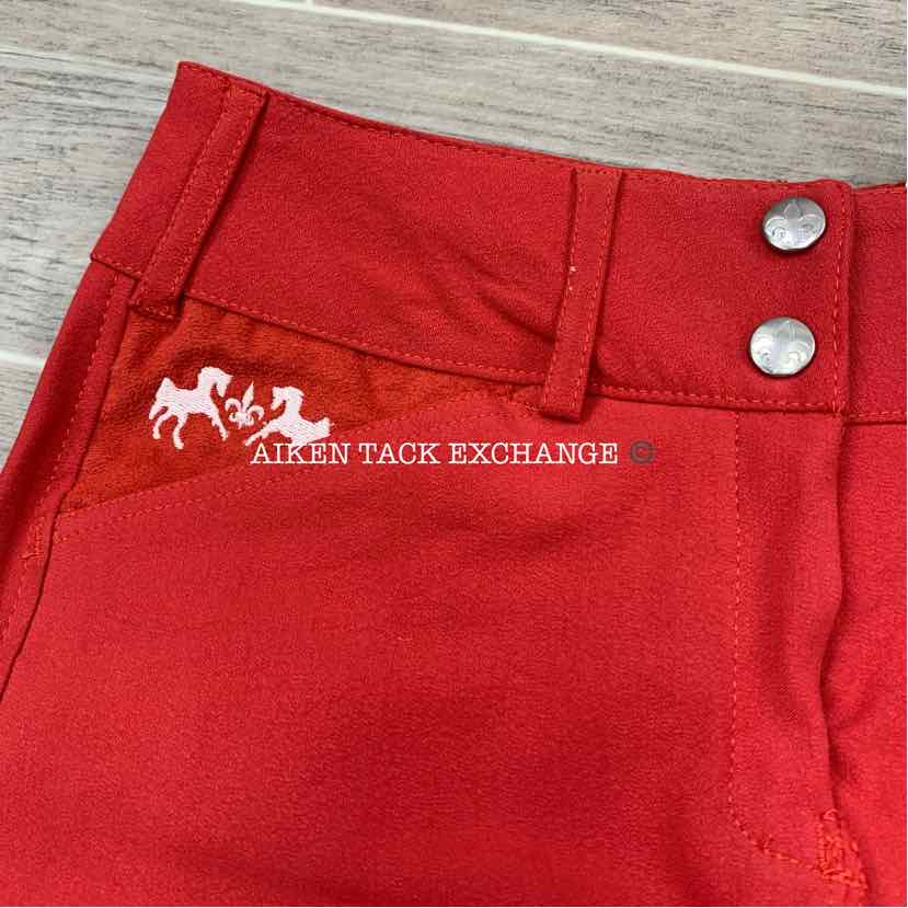 Equine Couture Regatta Knee Patch Breeches, Size 26