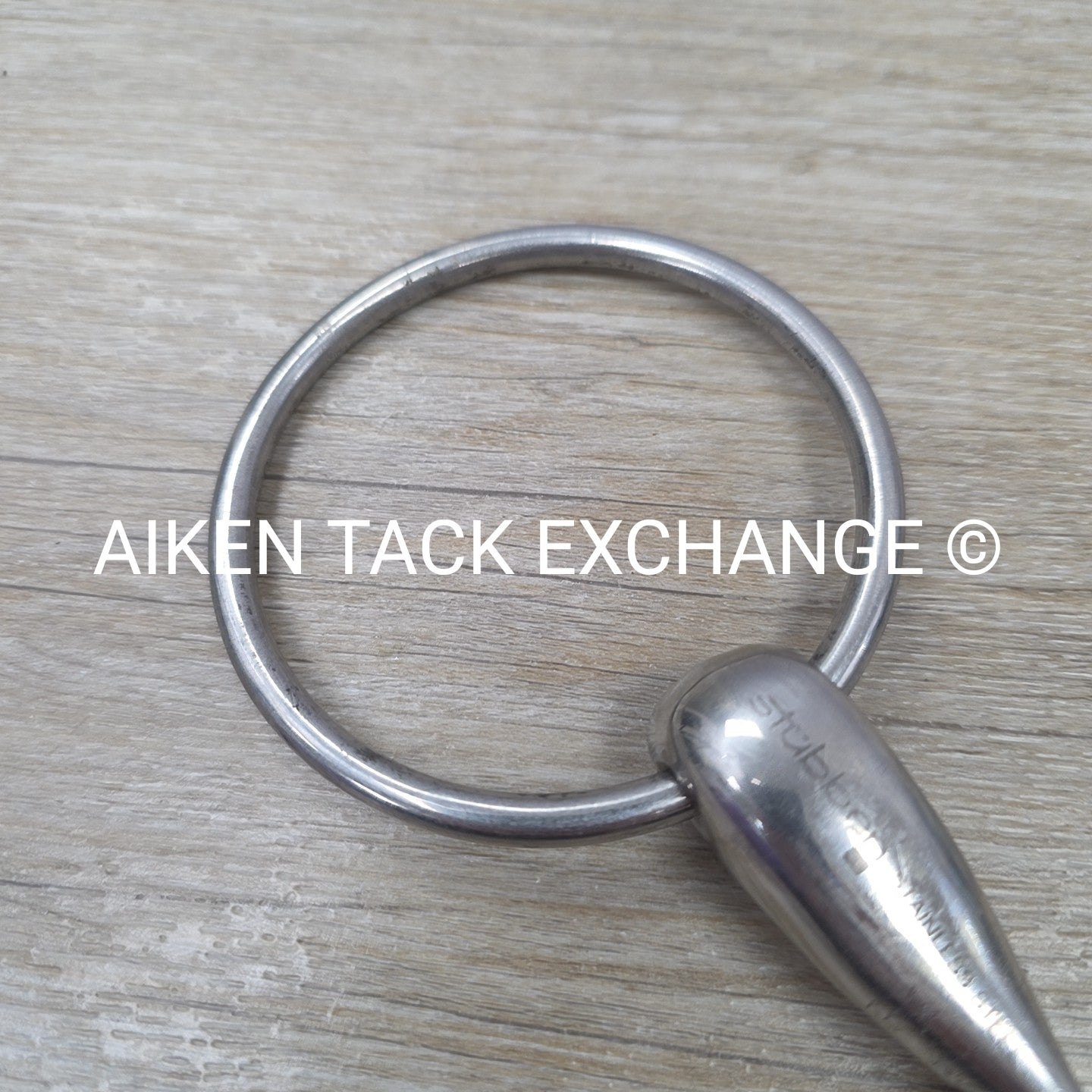 Stubben Hollow French Link Loose Ring Bit 5"