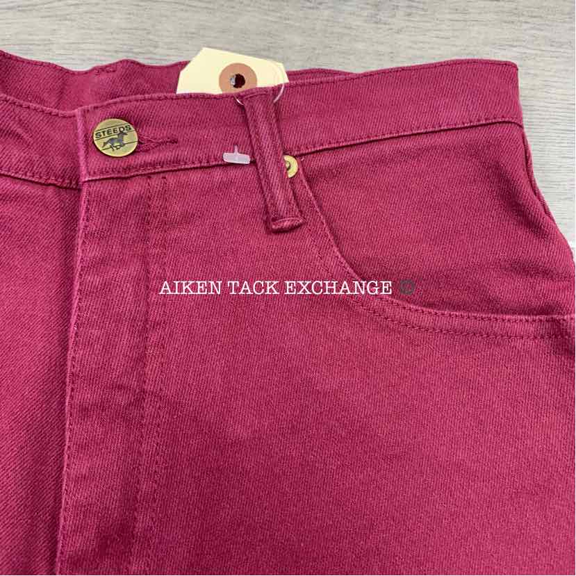 Steeds Knee Patch Riding Jeans, Size 10
