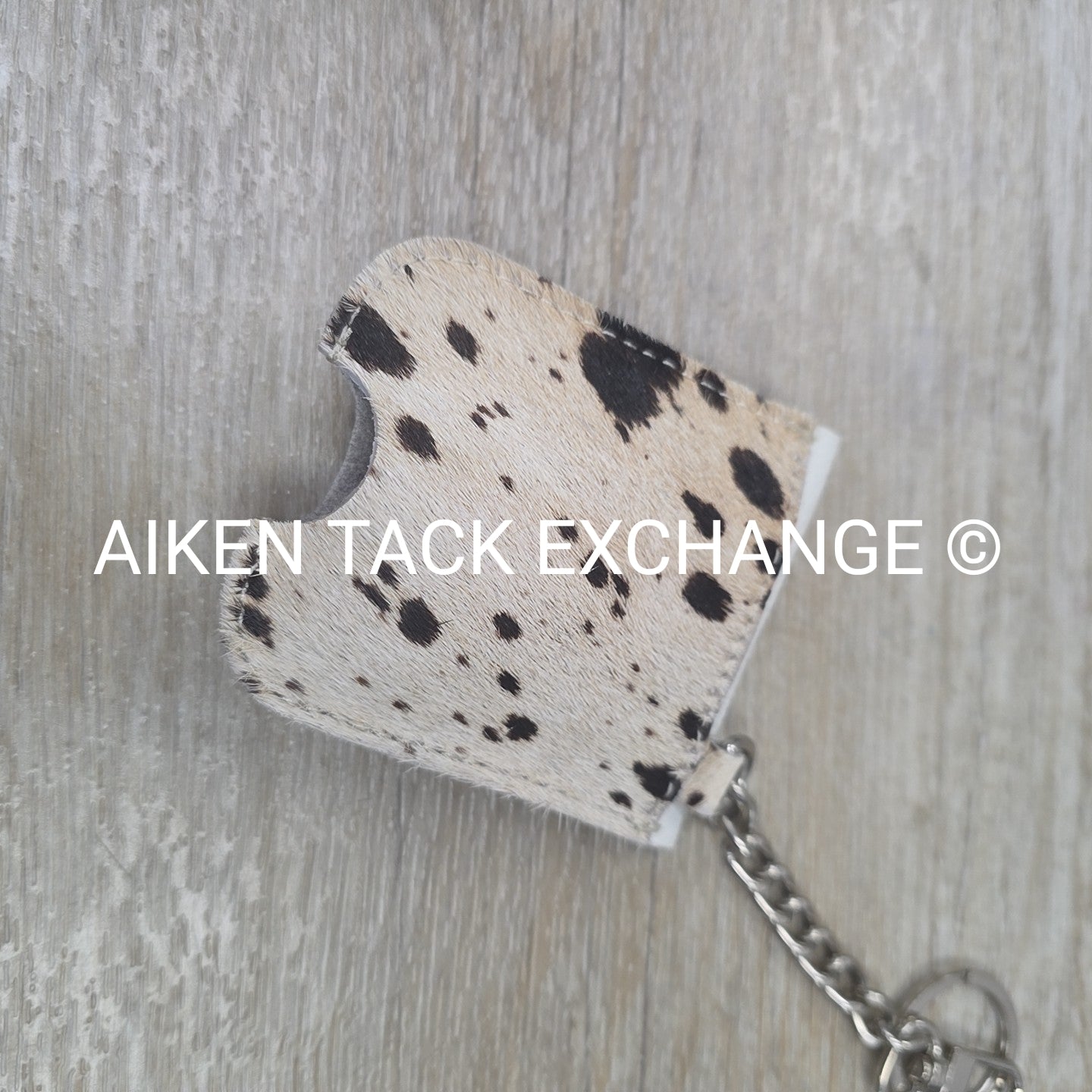 Hair-on-Hide Hand Sanitizer Holder