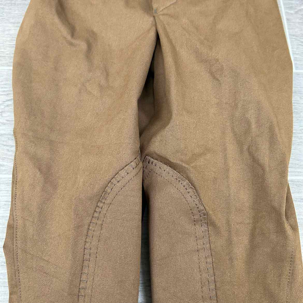 Eqituff Children's Knee Patch Breeches, Brown, Size 10, Brand New