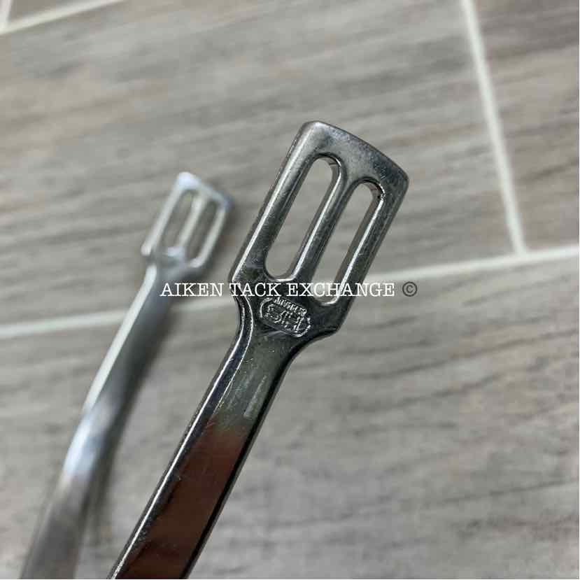 Herm Sprenger Flat Neck Spurs, 40mm
