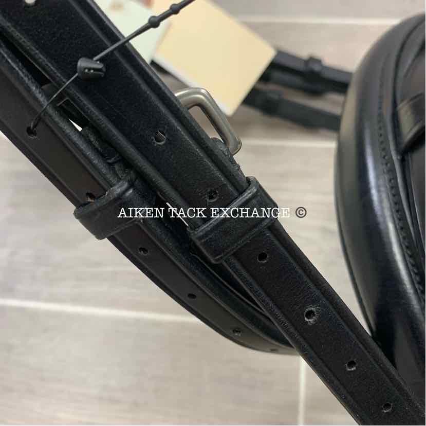 KL Select Red Barn Cadence Flash Dressage Bridle w/ Reins, Brand New, Size Full