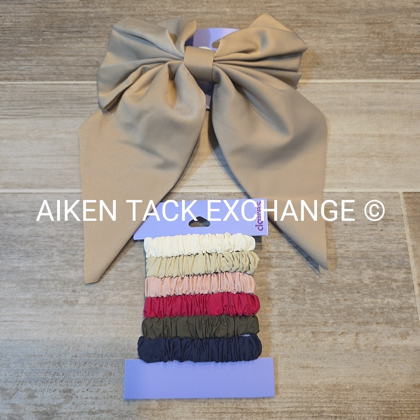 Claire's Hair Bundle - 1 Hair Tie Set, 1 Hair Clip