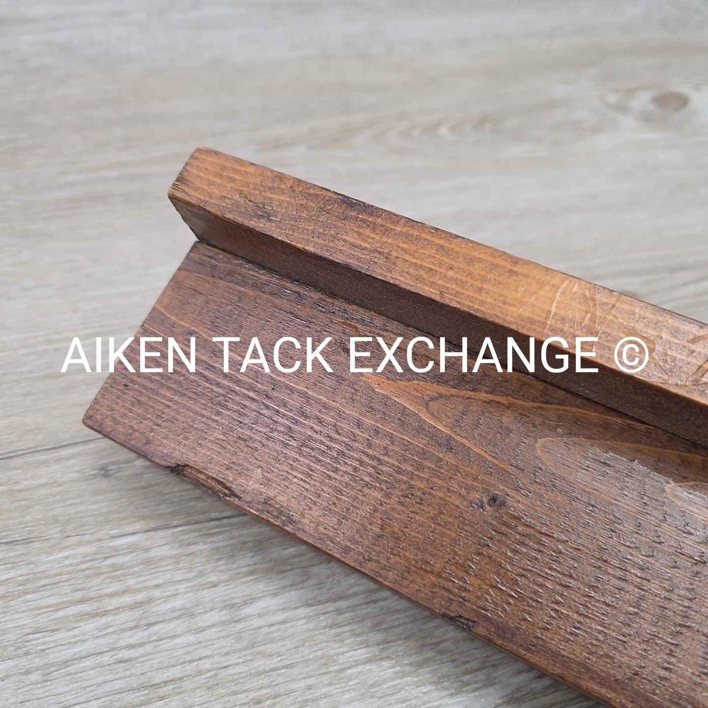 Wood Saddle Rack, 15.5" Long