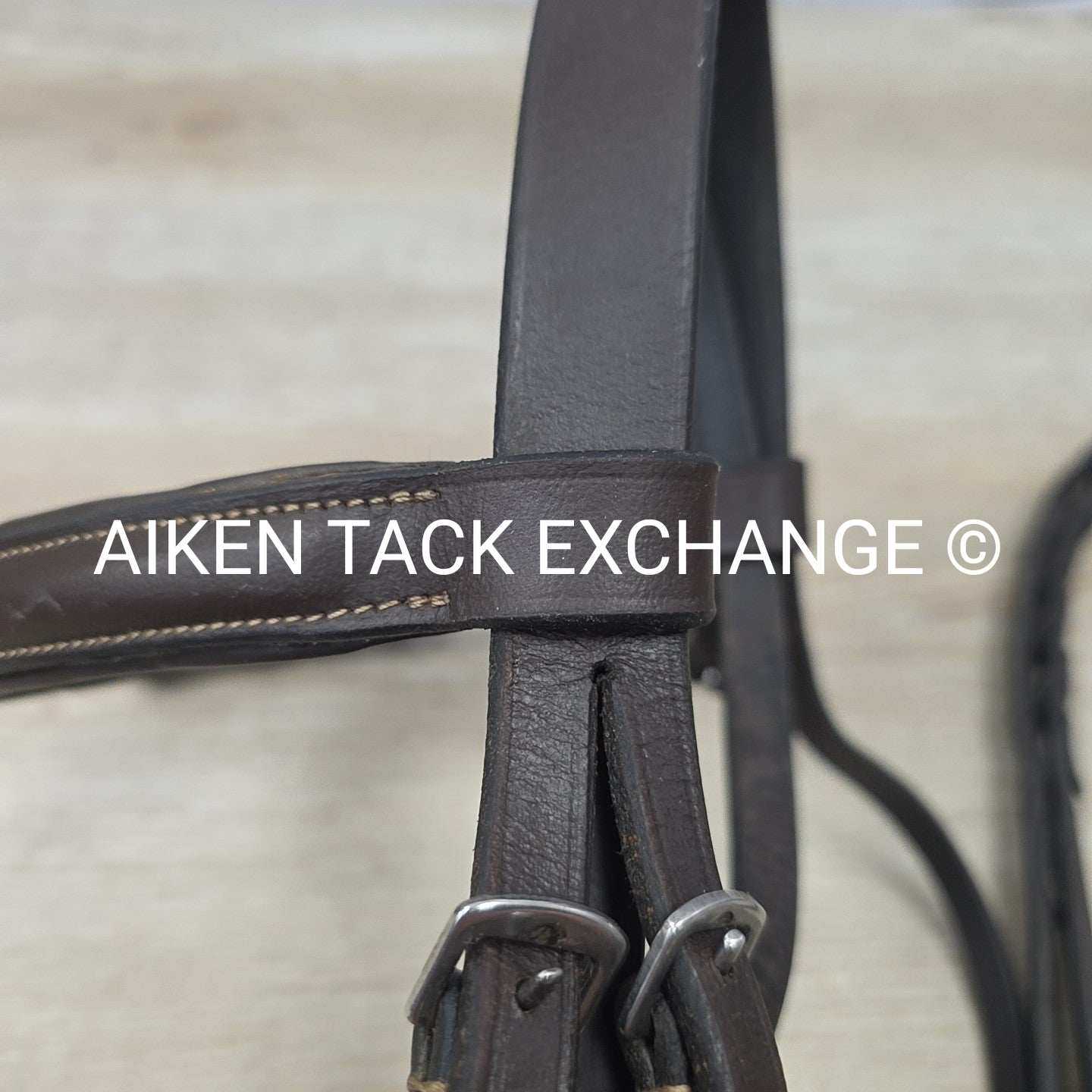 Raised Fancy Stitched Bridle with Laced Reins, Brown, Size Full