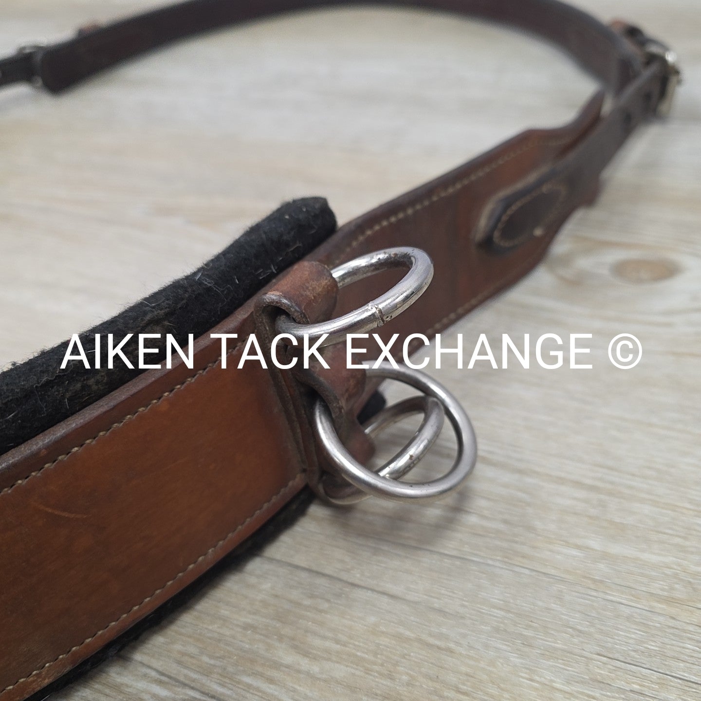 BARGAIN BUNDLE: Leather Surcingle with 2 Rubber & Leather Side Reins