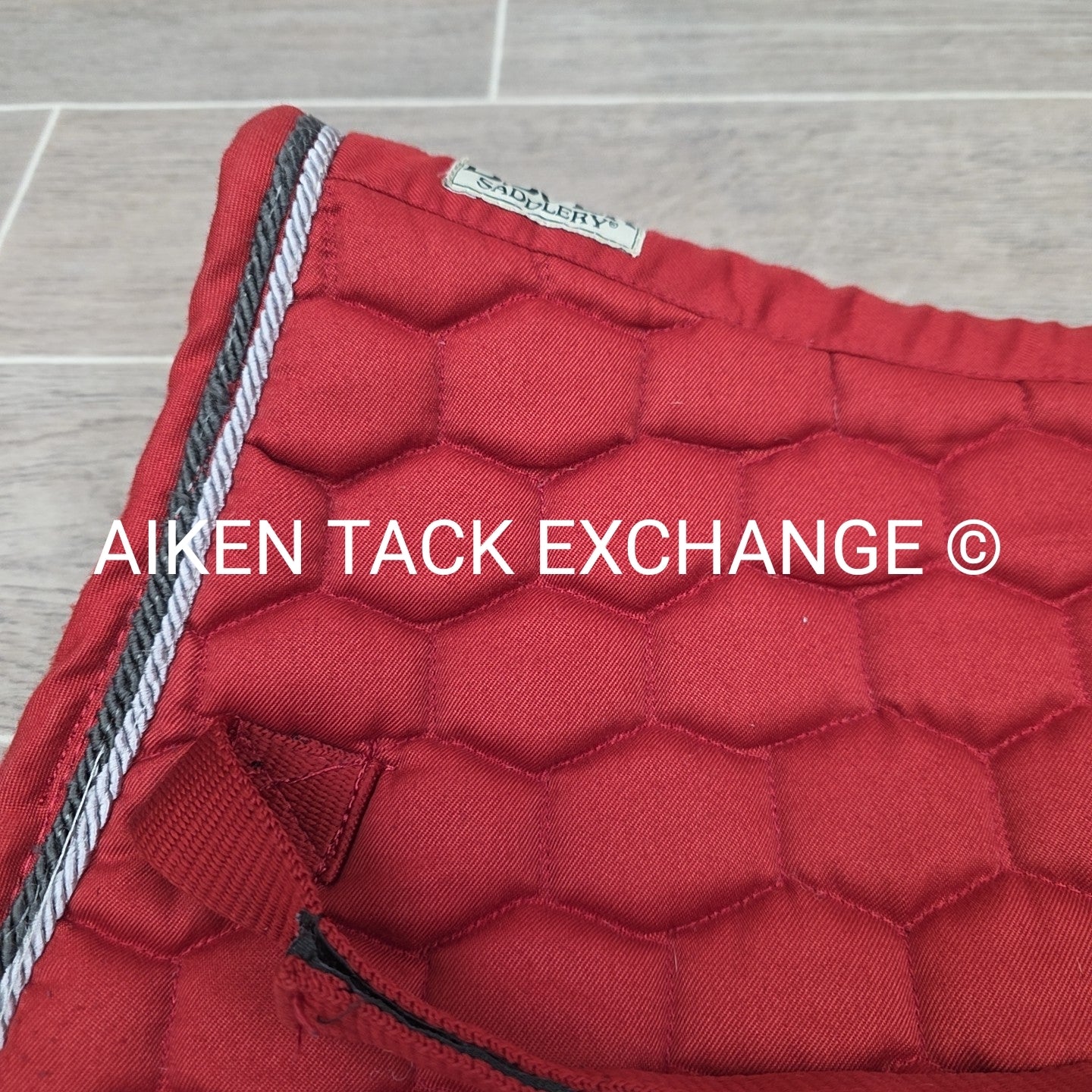 Dover Saddlery Size All Purpose Red English Saddle Pads