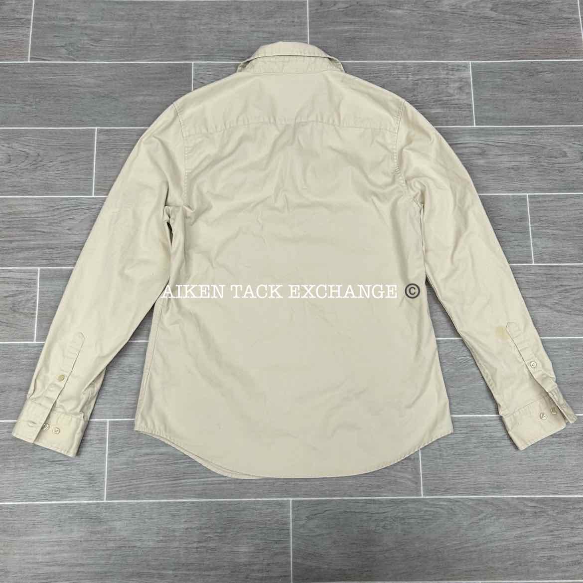 Aiken Hounds Long Sleeve Button Down Top, Size Medium