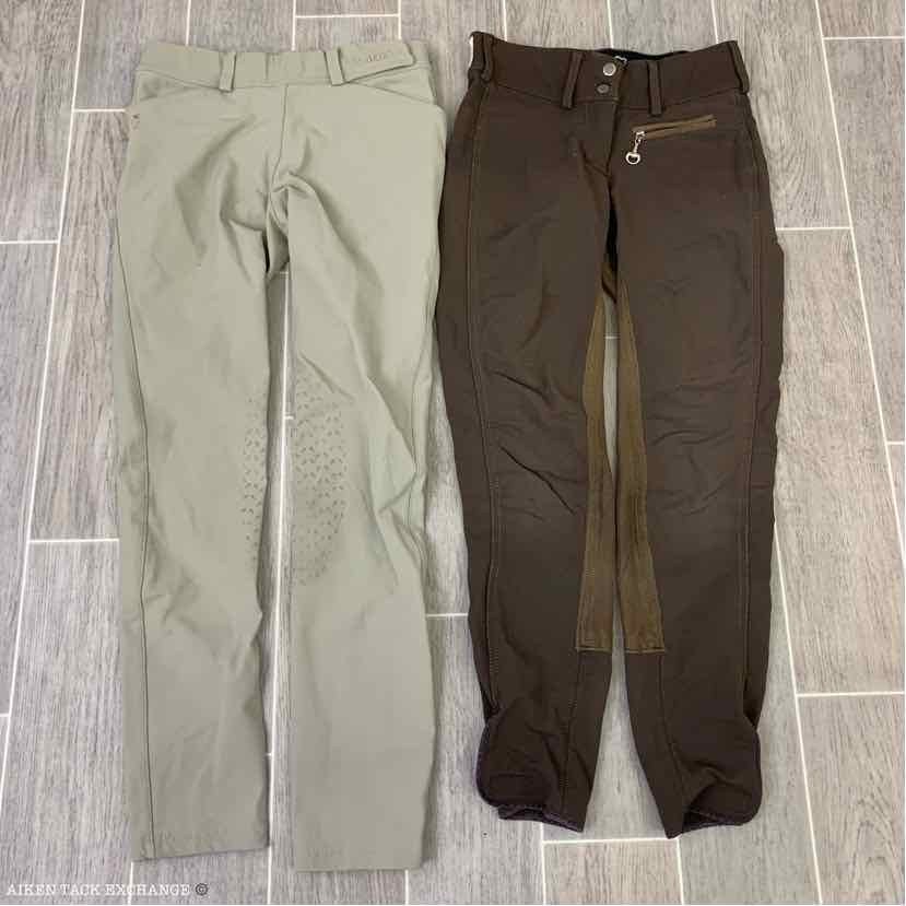 BARGAIN BUNDLE: Goode Rider Full Seat, Size 24 & Irideon Knee Patch, Size 26