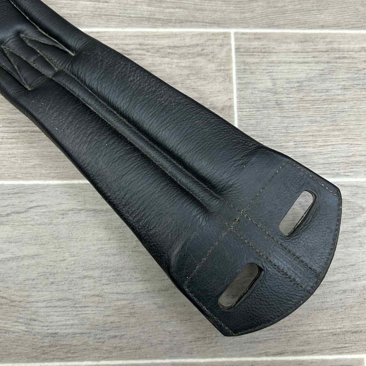 Leather Dressage Girth, Black, 28"