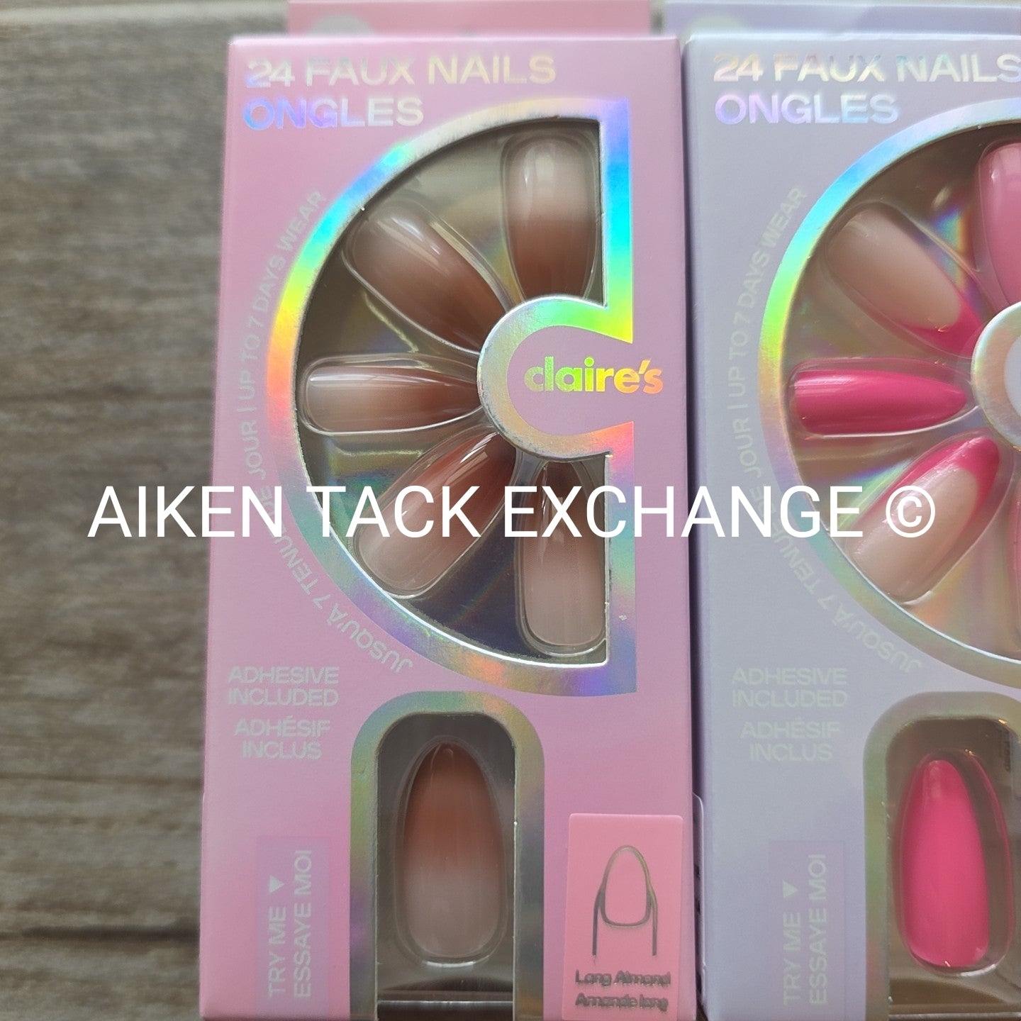 Claire's Press-On Nails (2 Sets) - 24 Count Each (48 Total)