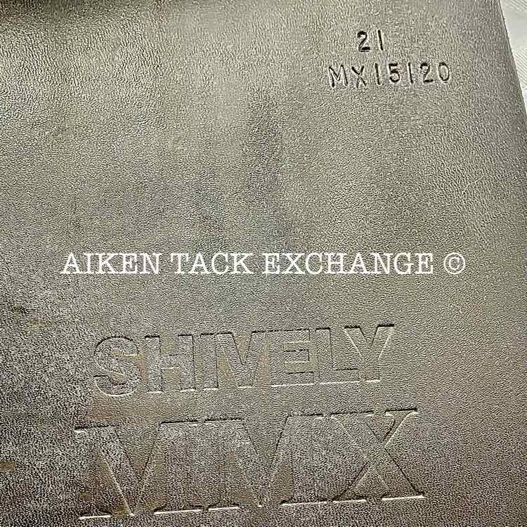 **SOLD** 2015 Shively MMX Cut-Back Saddle Seat Show Saddle, 21" Seat, Adjustable Stirrup Bars