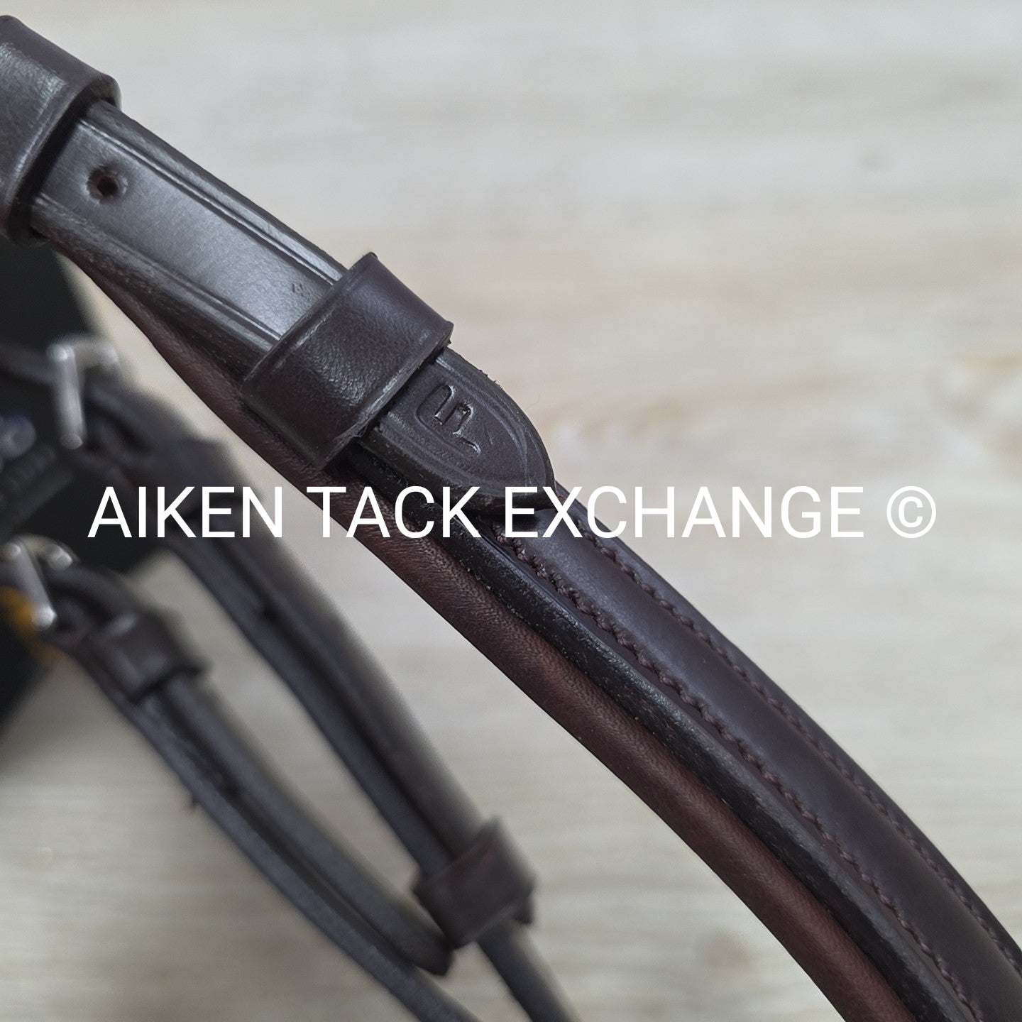 Shires Velociti Lusso Ergonomic Curved Flash Bridle, Size Full