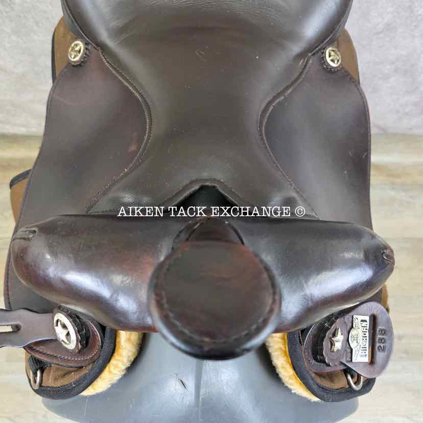 Big Horn 288 Cushion Flex Western Saddle, 16" Seat, Wide Flex Tree - Full QH Bars
