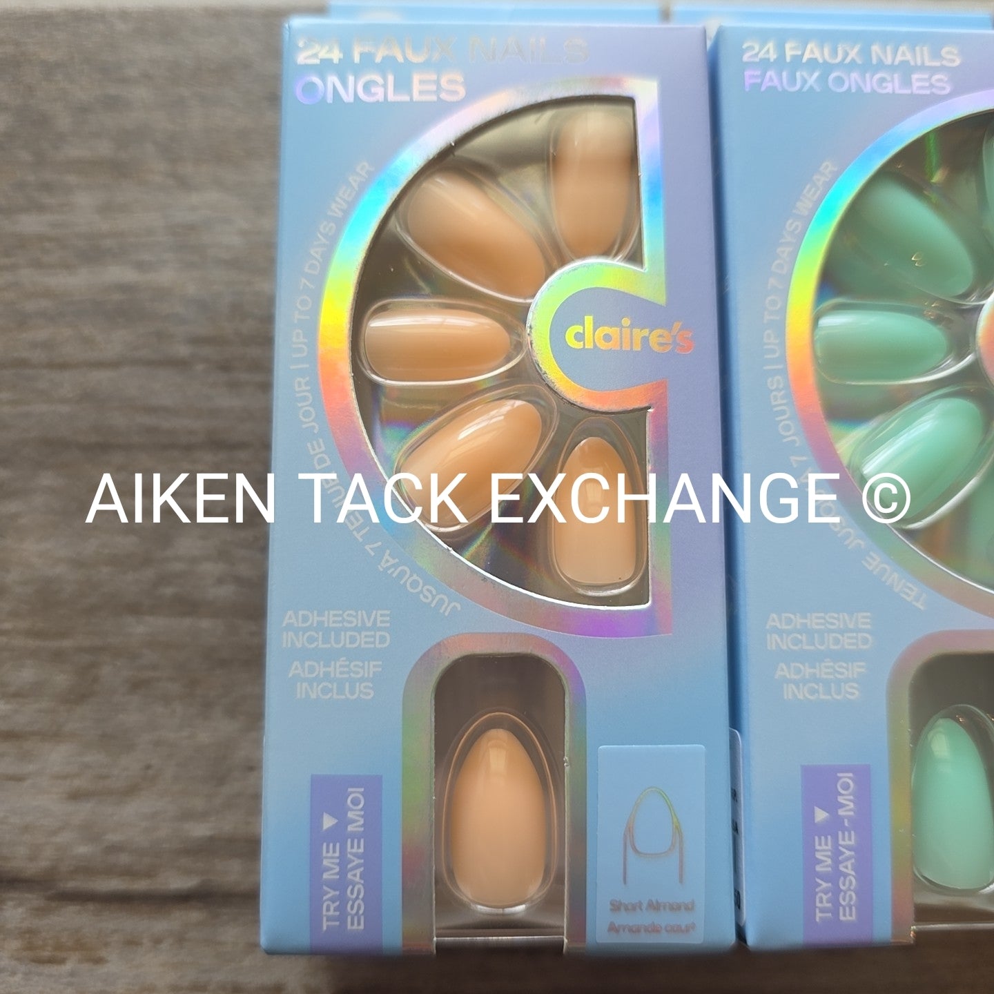 Claire's Press-On Nails (2 Sets) - 24 Count Each (48 Total)