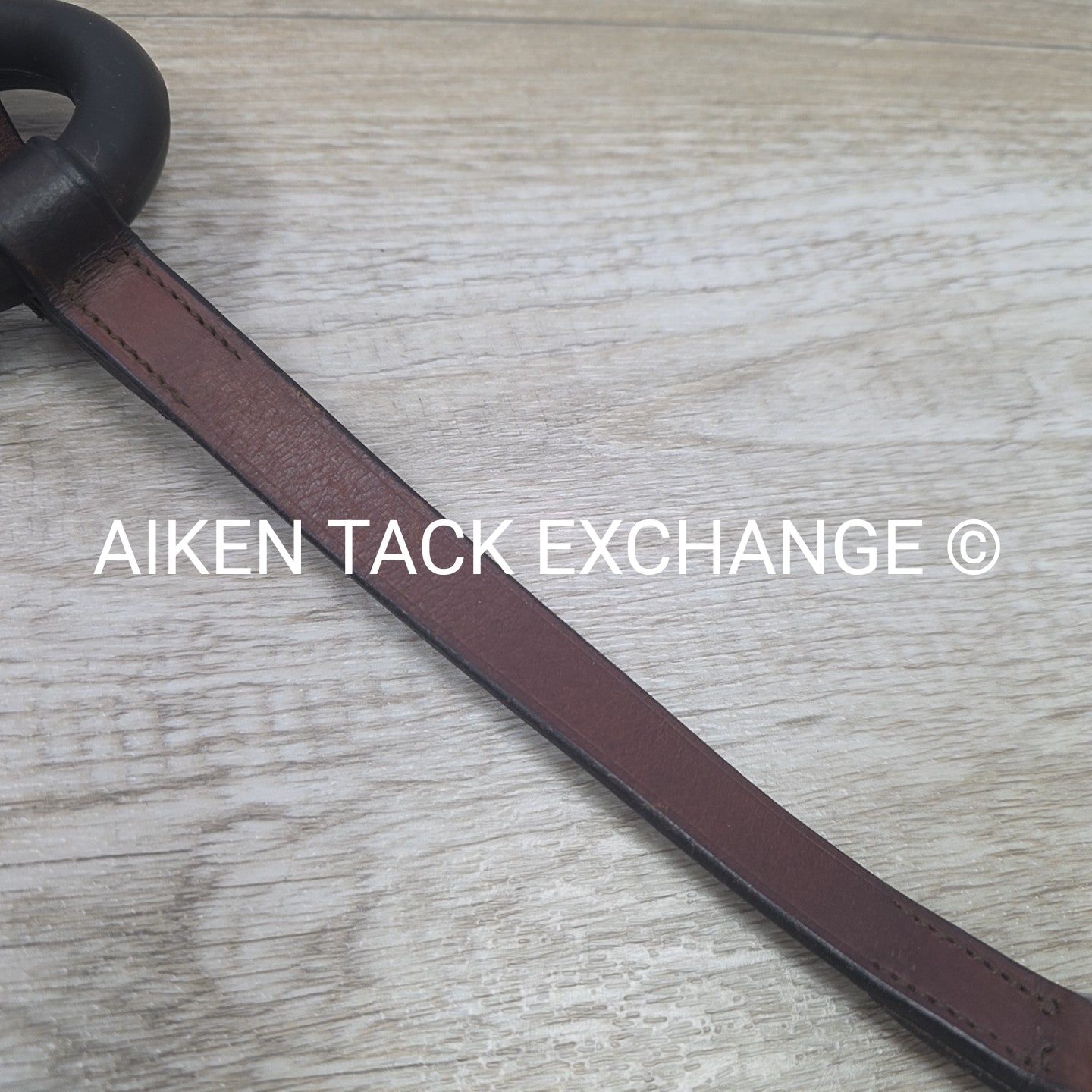 Leather & Rubber Donut Side Reins, Pair