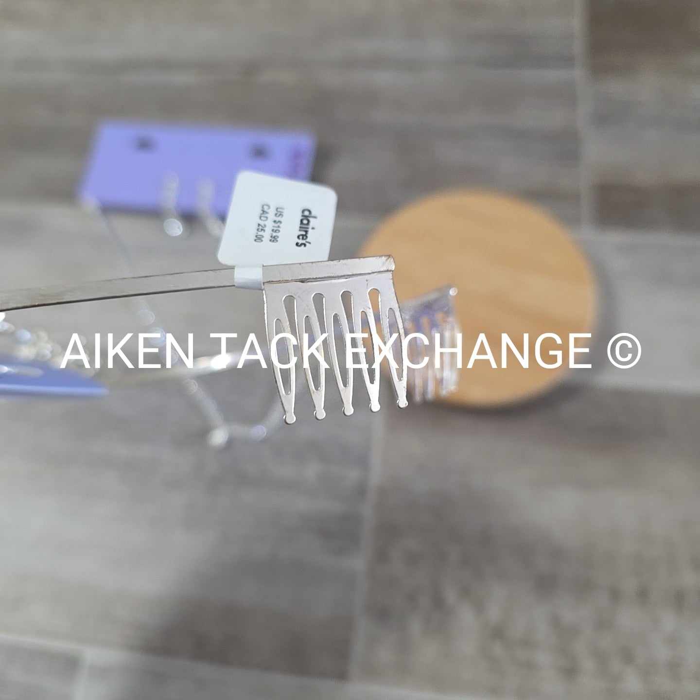 Claire's Bundle - 1 Tiara, 1 Set of Earrings, 1 Necklace