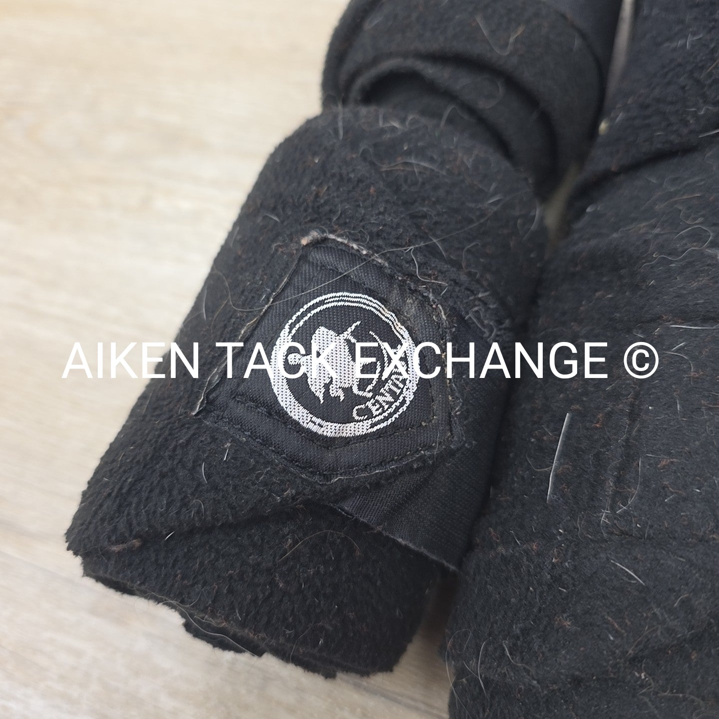 Centaur Fleece Polo Wraps, Black, Set of 4