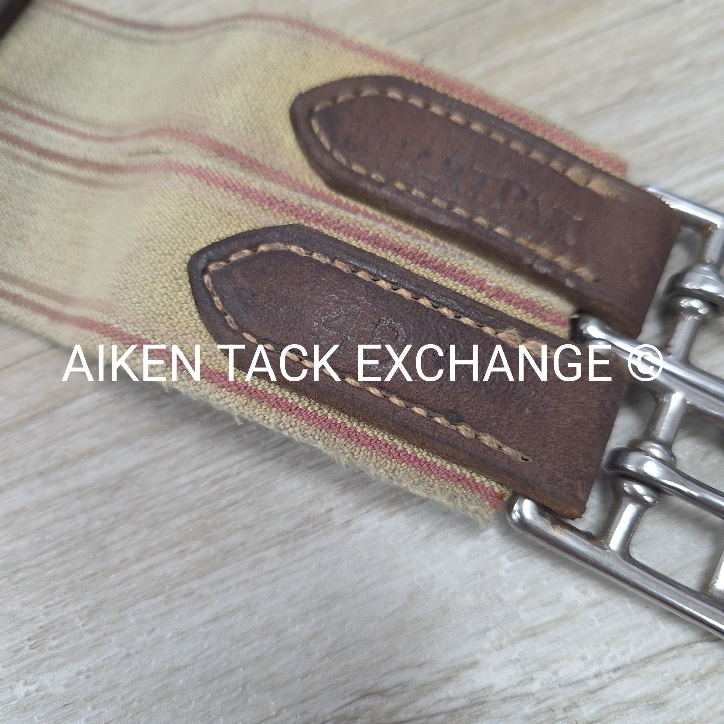 SmartPak Classic Hunter Girth with Double End Elastic, Brown, 48"