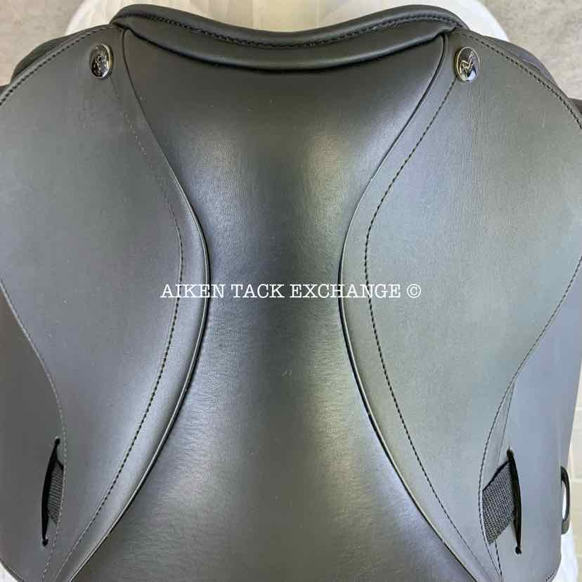 2022 MaxFlex Picasu Monoflap Dressage Saddle, 18" Seat, Flex Tree - Extra Wide, Wool Flocked Panels