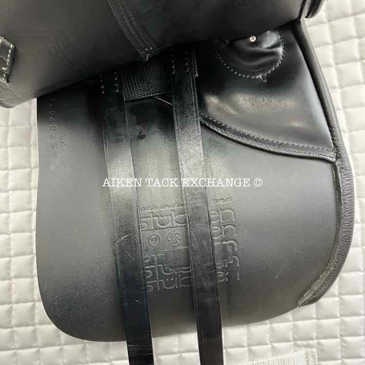 **On Trial** 2015 Stubben Genesis Deluxe CL NT Dressage Saddle, 17.5" Seat with Biomex, 28cm Tree - Medium Narrow, Wool Flocked Panels