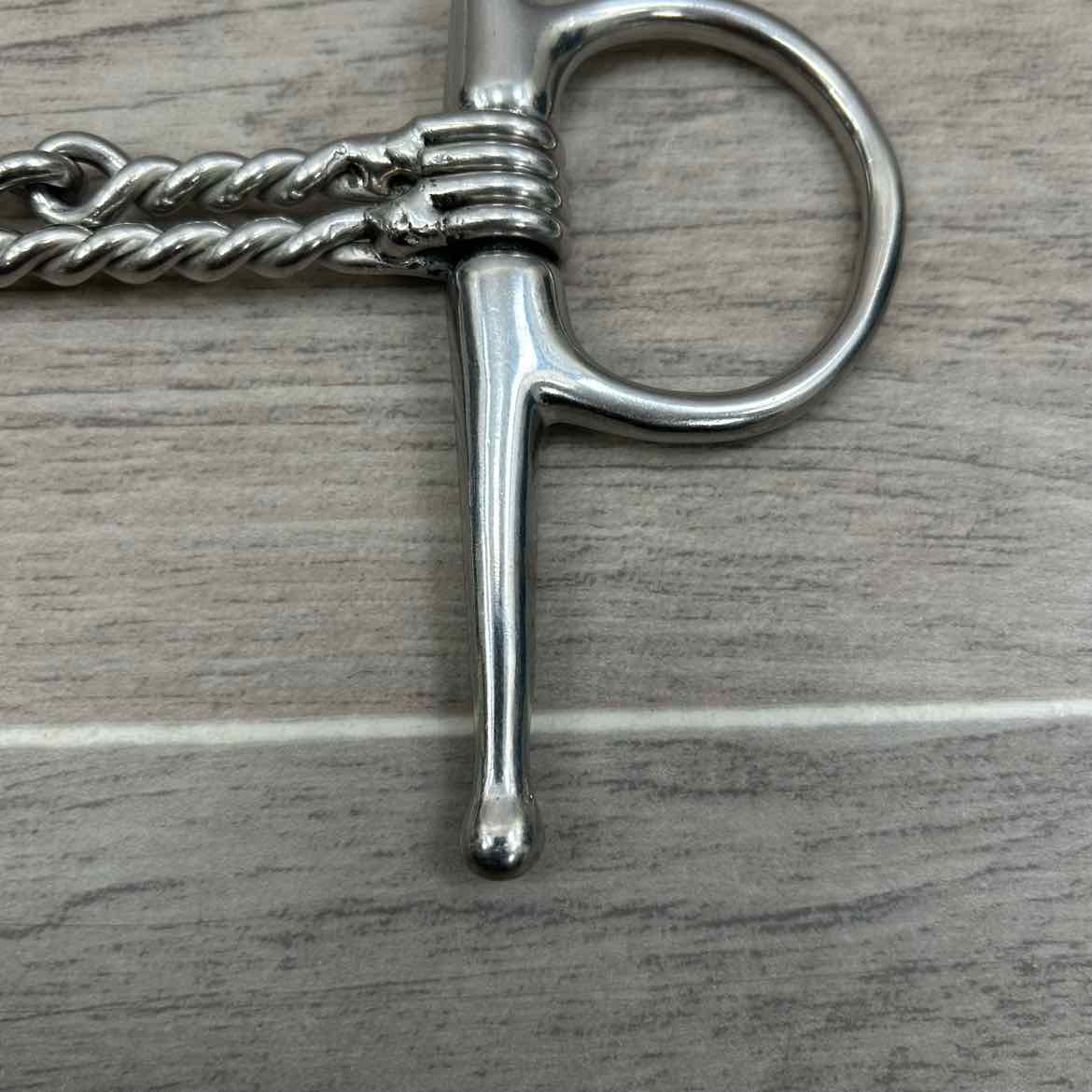 Full Cheek Double Twisted Wire Bit 5"