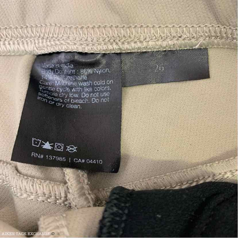 BARGAIN BUNDLE: Goode Rider Full Seat, Size 24 & Irideon Knee Patch, Size 26