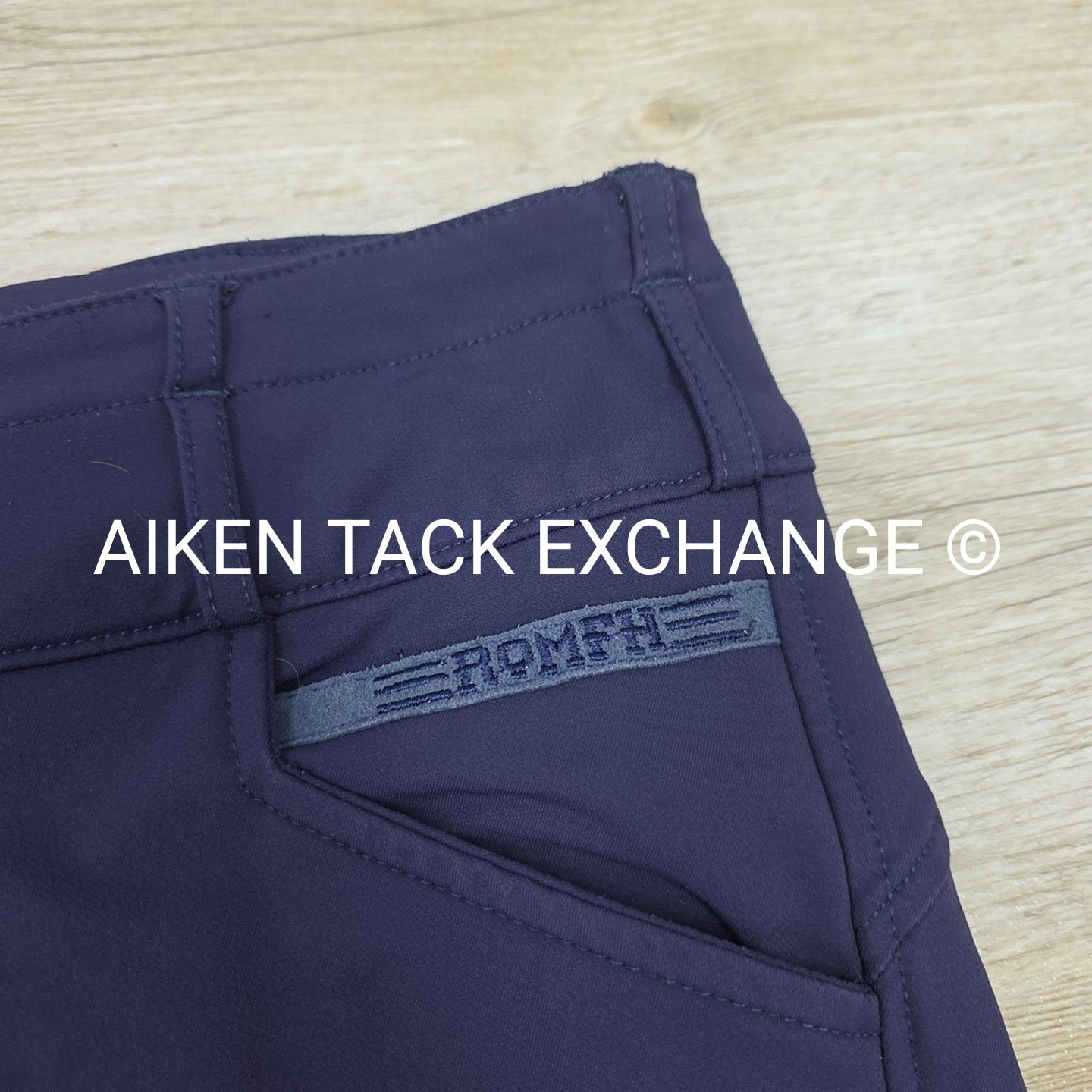 Romfh Silicone Grip Full Seat Breeches, Size 32 R
