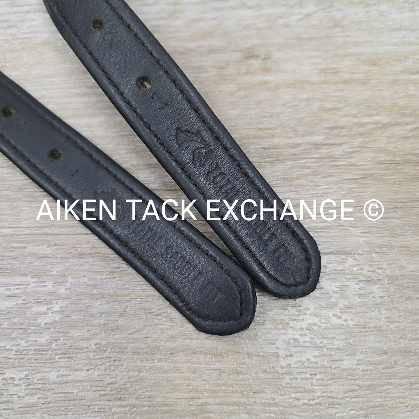 Total Saddle Fit Stability Stirrup Leathers, Black, 60"