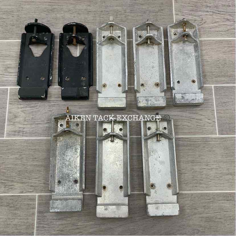 Wall Bracket Bucket Holder, Set of 8