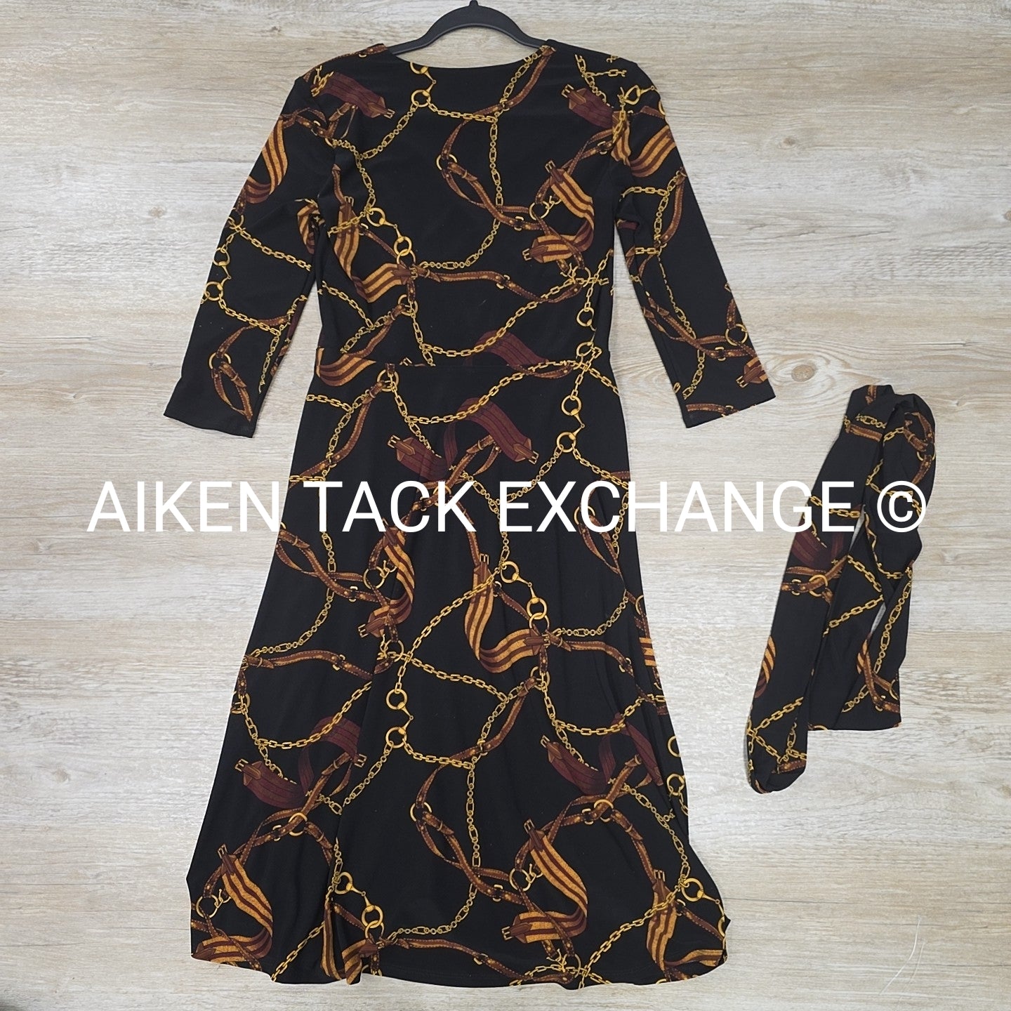 Ralph Lauren Equestrian Print Dress, Size 2