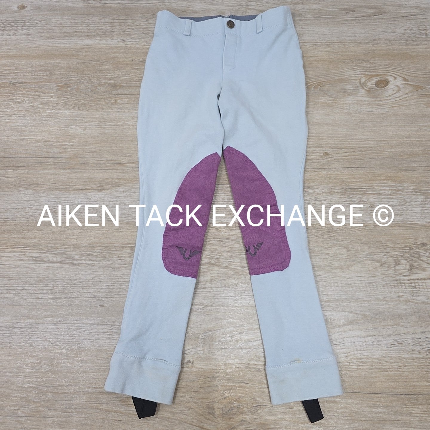 TuffRider Whimsical Horse Embroidered Pull On Jodhpurs, Youth 8